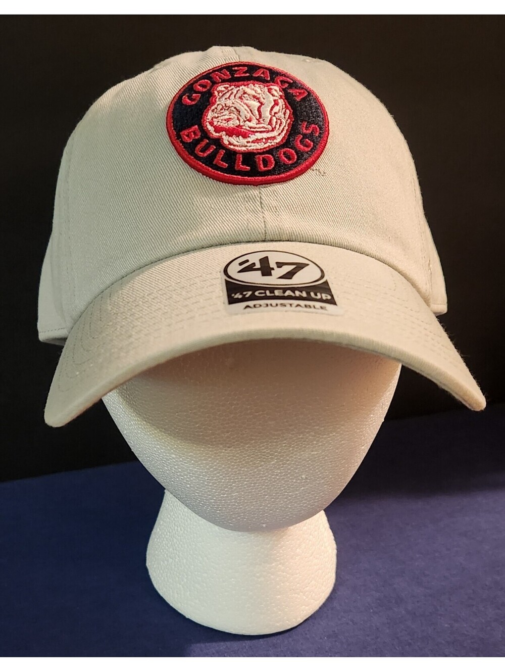 Gonzaga Bulldogs Hat '47 Brand NCAA Basketball Gear Adjustable Cap - New